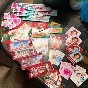 Little Debbie junk journal, scrapbooking, art projects Valentine's and Christmas
